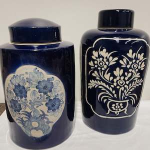 Blue & White Ginger Jar