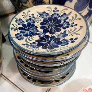 Blue & White Ceramic Plate SMALL