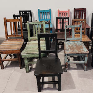 Small Antique Chair - VARIOUS COLOURS