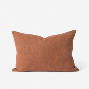 Cushion Covers Inners: Cittá - Linen Cotton Brick Cushion Cover ONLY