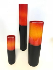 Flame Vase by Susannah Bridges