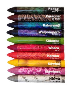 Department store: Nga Tae New Zealand Crayons (pack of 10)