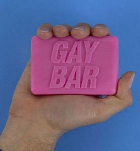 Gay Bar Rose Scented Soap