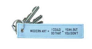 Department store: Modern Art Keychain