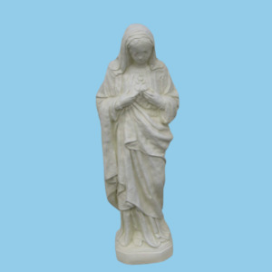 Concrete Sacred Heart of Mary Statue