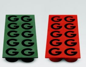 Department store: GUCCI SIGNATURE 'G' ICE CUBES SET OF 2 TRAYS