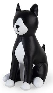 Tuxedo Cat-Black Bookend by Zuny