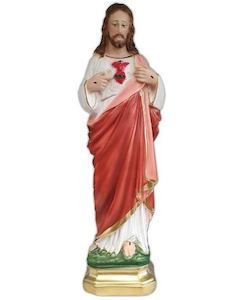 Department store: Sacred Heart of Jesus Statue - Plaster