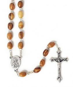 Olive Wood Rosary Beads