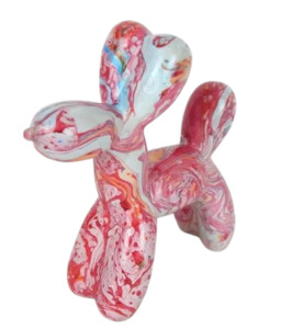 Balloon Dogs with Marble Effect