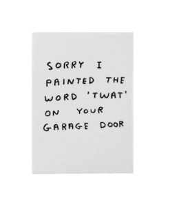 David Shrigley Twat Magnet