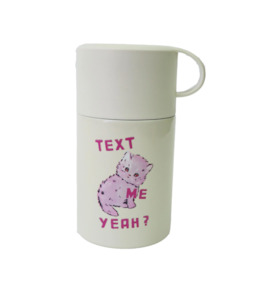 Department store: Magda Archer Text Me Yeah Drink Flask