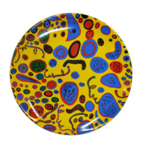 Yayoi Kusama Love was Infinitely Shining Plate