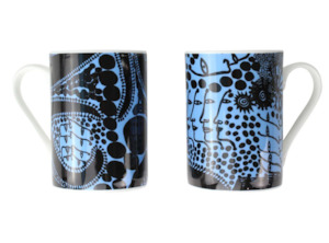 Yayoi Kusama Late Night Chat Mug Set