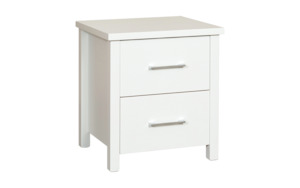 Portland 2 Drawer Bedside Cabinet