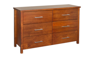 Portland 6 Drawer Lowboy