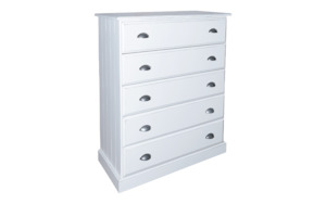 Chests: Andorra 5 Drawer Tallboy