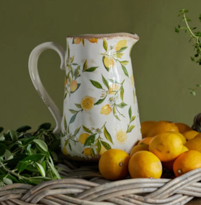 Botanical Lemon Jug | Tall