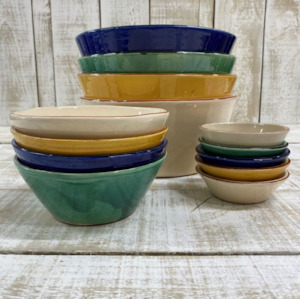 Spanish Terracotta Straight-Sided Bowl | 25cm