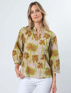 Womenswear: Effie Top Stella + Gemma Palm Trees