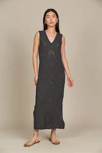 Sylvie Dress Isle of Mine Graphite