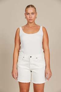 Duke Denim Short Isle of Mine Salt