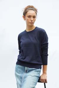 Womenswear: Stitched Sapphire Yarnsmith Navy