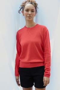 Womenswear: Stitched Sapphire Yarnsmith Coral