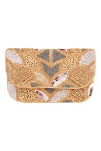 Elysian Clutch Tan