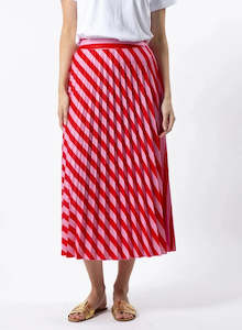 Brigette Skirt Stella + Gemma Pink and Red