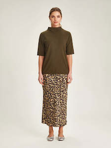 Womenswear: Bella Leopard Skirt Sills