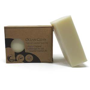 Wool textile: Ocean Clean - Colloidal Oatmeal & Marlborough Sea Salt with Bergamot Essential Oil