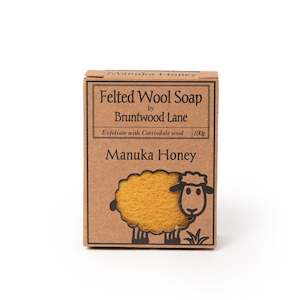 Wool textile: Manuka Honey