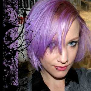 Lilac Purple Hair Colour