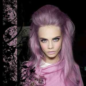 Lavender Pink Hair Colour