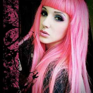 Carnation Pink Hair Colour