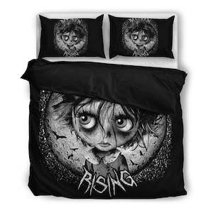 Bat Moon Rising Bedding Set