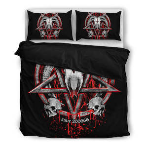 Brutal Baphomet Bedding Set