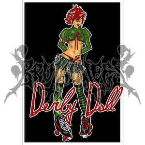 Derby Doll Poster Print