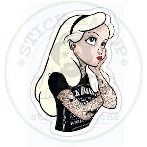 Disney Tattood Vinyl Sticker