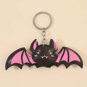 Clothing: Pink Bat Keychain