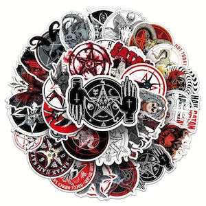 Satanic Sticker Set