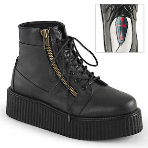 Clothing: V-Creeper-571 Shoes - Matte Black