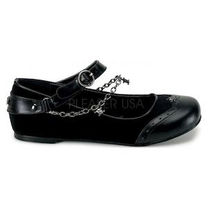 Clothing: Daisy-07 Shoes - Matte Black