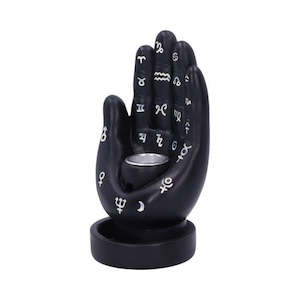 Palmistry Backflow Incense Burner - Black