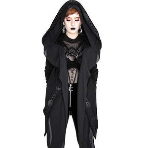 Clothing: Gothic Fortune Teller Veil Hoodie