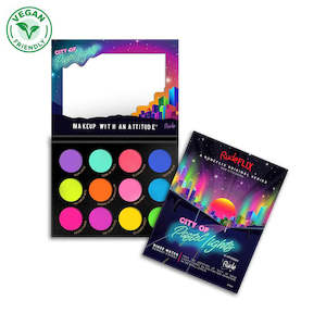 City of Pastel Lights - 12 Pastel Pigment and Eyeshadow Palette