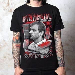 Clothing: Kill Fuck Eat T-Shirt