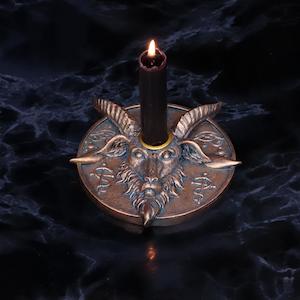 Baphomet's Prayer Incense and Candle Holder