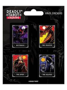 Deadly Tarot Legends Vinyl Sticker Set